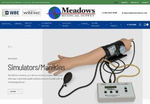 medical equipments supplier - Meadows Medical Supply is a women owned, family owned business providing the top teaching institutions around the world with the best tools at the best price. Meadows Medical boasts the flexibility to source and tailor to the needs of our clients. Ask us about building out a skills lab, hospital room simulation lab or tailored nursing kits.