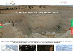 Makrana Marble Exporter | Taj Mahal Marble - SKMG - Looking for an affordable Makrana Marble exporter, Shree Krishna Marble Group is here to help. They have beautiful white colors and unique designs of Makrana marble.