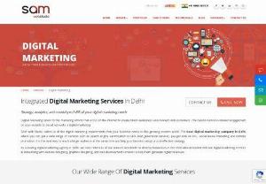 Digital Marketing Agency in India | SAM Web Studio - SAM Web Studio is the best digital marketing company in Delhi, India. Our digital marketing experts perform various services like SEO, lead generation, app development, etc. Our social media marketing experts assist you in the increased engagement of your business by posting regularly on social media platforms. We help in the growth of businesses by promoting their products and services online. You can avail of all these services from SAM Web Studio at an affordable price.
