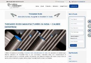 Top Quality Fastener Manufacturer in India - Caliber Enterprises offers a wide range of high-quality Bolts, Nuts, Washers, Threaded Rods, Screws, and Rings. There are various grades and materials to choose from. We also manufacture Stainless Steel, Alloy Steel, Incoloy, Carbon Steel, Duplex Steel, and other material fasteners in India. We are also one of the best Fasteners Manufacturers in Mumbai and Fasteners Manufacturers in Ludhiana. Caliber Enterprises is leading Threaded rod manufacturers in India and Washer Manufacturer in india.