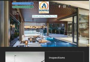 SunPro Inspect LLC - Are you in search of a home inspection services company? Do you need an updated insurance inspection? Are you purchasing a property which needs to be properly inspected? Trust the friendly pros at SunPro Inspect.

SunPro Inspect specializes in property inspection services to include Residential Inspections, Condo Inspections, Mobile Home Inspections, Insurance Inspections (4-point, Wind Mitigation, and Roof Certification), and Commercial Property Inspections.

The SunPro Inspect...