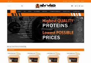 Cheap whey protein - The highest quality bulk whey protein and bulk protein powders at the lowest possible prices from New World Nutritionals.