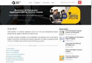 Online BCA Degree from top Universities - UWB - Online BCA makes a great career if one will pursue the course in IT. There are top universities in India who offers bca online degree programs.