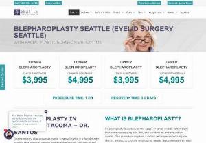 Eyelid Surgery Seattle - Blepharoplasty Seattle - Dr. Santos is known as the best eyelid lift Seattle plastic surgeon who helps to reduce your dark eye circles, and improve saggy skin on & around your eyelids.
Seattle Plastic Surgery offers the best blepharoplasty surgery to patients in the Seattle & Tacoma areas.
Book Free Consultation
