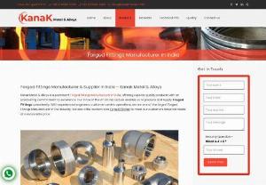 Kanak Metal & Alloys - Kanak Metal & Alloys is one of the well-known Forged Fittings Manufacturer in India. Our clients see us as a reliable, higher-verified Forged Fittings supplier and manufacturer. We carry a wide selection of high-quality forged fittings made from premium materials.