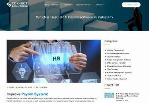 Payroll software price in Pakistan - Connect Payroll Software is a Payroll software is a solution used by HRs or payroll professionals to manage the entire life cycle of fully scalable Payroll software Covering almost all types of industries and businesses. Connect Solutions offers you affordable Payroll software price in Pakistan