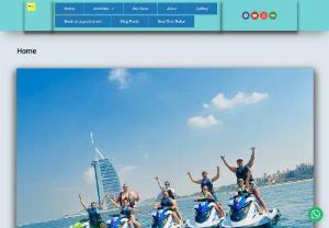 Yoush Watersports Dubai - Yoush Watersports Jet ski Dubai, founded in 2020, is an authorized Jet ski and Flyboard rental company. The company, based in Dubai, has certified instructors who can take you on a Jet ski guided tour. While flying above water on your Flyboard, take in a panoramic view of Dubai's incredible skyline.
Some of the incredible offers from Ride in Dubai include Burj Al Arab Jet ski Tour, Burj Al Arab & Royal Atlantis Jet ski Tour, Palm Jumeirah Tour, Flyboard, and Corporate Event to make your time...