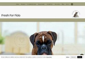 Fresh For Fido - Fresh For Fido formulates complete and balanced homemade dog food recipes.