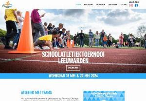 Schoolatletiektoernooi Leeuwarden - With the school athletics tournament, we want to introduce children from groups 3 to 8 of all primary schools in the municipality of Leeuwarden to athletics. Register yourself!