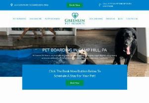 Greenlin Pet Resorts - Camp Hill - At Greenlin Pet Resorts, we know pets are family. Our award-winning pet lodging, doggie daycare, and grooming services are delivered with the love & care to make us your pet's home-away-from-home.
