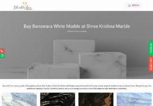Banswara White Marble Exporter in Rajasthan - SKMG - SKMG is a Banswara White Marble Exporter in Rajasthan. They provide the best quality Banswara white marble that is suitable for many purposes.