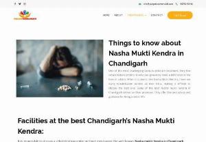 Nasha Mukti Kendra in Chandigarh - Nasha Mukti Kendra in Chandigarh has been a life saver for all those families who have been badly affected by any substance abuse. NMK is serving the society with the best de-addiction center in your area to ensure that every addict can start a new healthy and addiction free Life. We make sure to show you results within a few days. Visit our website for more information about us.