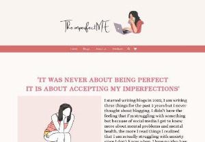 A journey to accept the imperfections - theimperfectme - I started writing this blog in 2022, I am writing these things from past 2 years but I never thought about blogging. I didn't have the feeling that I'm struggling with something but because of social media I get to know more about mental problems and mental health, the more I read things I realized that I am actually struggling with anxiety since I don't know when. I have no idea how to stop it. This anxiety has just ruined a lot of things in my life.