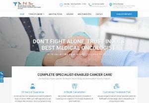 DR. P.K.DAS - BEST CANCER SPECIALIST IN DELHI NCR - Dr. P.K. Das is a distinguished medical oncologist and hematologist with one of the most advanced and comprehensive cancer centers in Delhi, NCR. He is renowned as the best oncologist in Delhi NCR. His patients have access to a full range of services, including screening, diagnostics, treatment, follow-up tests, holistic and supportive care.