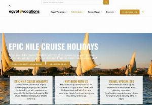 Nile Cruise Holidays - Epic Nile Cruise Holidays & Nile Cruises from Cairo, Luxor & Aswan. All Tours with English Speaking Guides. Book Your Classic Egypt Holiday Now.