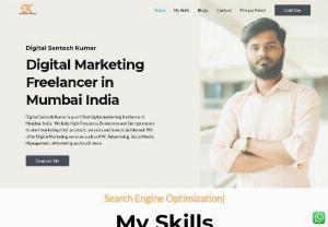 Digital Santosh Kumar - A Certified Digital Marketer - Digital Santosh Kumar is a certified digital marketer in Mira road, Mumbai open for any digital marketing related jobs, projects and partnership.