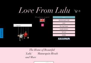 Love from Lulu - An online store giving you unique accessories based on our love of vintage. from hair accessories to handpainted mannequin heads from love from Lulu designs