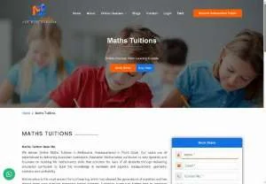 Screenshot of Online Math Tuition