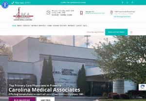 Carolina Medical Associates - Welcome to Carolina Medical Associates. Whether one is looking for a family doctor or geriatrician, the experienced doctor in Pineville NC can meet all needs. All practices and facilities provided adhere to the highest standards of care, ensuring that patients receive quality medical services. physician Pineville NC offers glucose testing, male exam, joint injections. 7108 Pineville-Matthews Rd #102, Charlotte, NC 28226 Tel: 704-542-2191