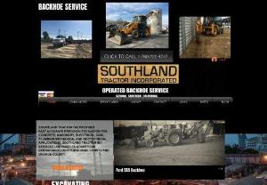 Southland Tractor Inc - Backhoe Rental