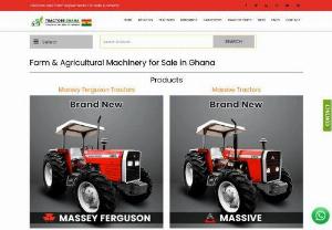 Tractors for Sale in Ghana - Tractors Ghana is one of the leading suppliers/dealers of Brand new Massey Ferguson tractors and farm implements in Ghana. Tractors Company in Ghana.