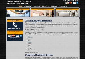 24 Hour Acworth Locksmith - If you need a locksmith in Acworth, GA, make sure that you do your research. Don't allow an amateur to handle your locks. Make sure that the locksmith you decide to hire is licensed and insured to do the job that you need. 

24 Hour Acworth Locksmith has the reputation that you want and the skillset to help you. We are here to present you with a team of locksmiths who are dedicated to their job and who can handle all types of situations, and all major security brands like Kaba, Falcon...