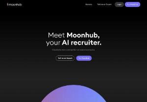 Moonhub - Moonhub provide facility to hire experts. Make quality hires faster with Moonhub's expert recruiters. Powered by AI that analyzes billions of real-time candidate market signals.