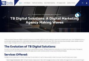 Think Big Digital Solutions - TB Digital is full service digital marketing agency in Dubai, UAE focusing on SEO, Social Media, Pay per Click, Ecommerce Marketing, Content Marketing, Lead Generation, Web and Mobile Development.