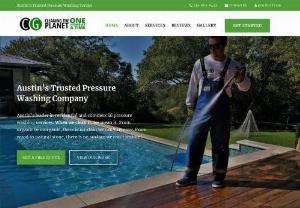 Clean Green Power Washing - We are a trusted and professional pressure washing company based in Austin, TX, providing top-notch eco-friendly cleaning services. We offer high-pressure residential & commercial cleaning services for houses, roofs, stone, concrete, and more.