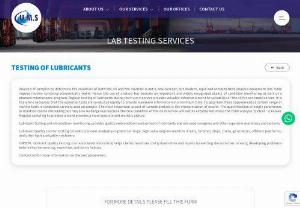 Marine Laboratory Testing Services - Our lubricant testing and oil condition monitoring provides quality and condition assessment used in engines and other expensive machinery and systems which helps clients minimize costly down-time and repairs