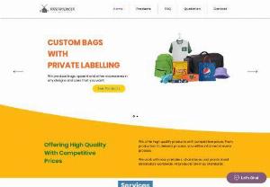 TOTE BAG PRODUCER - We produce custom bags, apparel and other accessories in any design and sizes with private labelling. Our bag factory is located in Istanbul, Turkey.