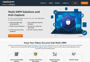 Maximizing Content Security with Multi-DRM Solutions - Manage digital access to your content with the Digital Rights Management solutions offered by VideoCrypt to save your precious content from piracy.