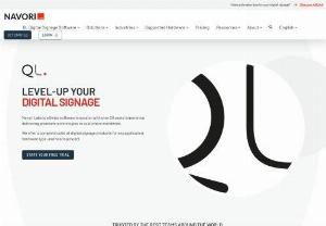 Navori Labs - Professional Digital Signage Software