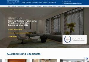 Auckland Blind Specialists - Auckland Blind Specialists are an Auckland blinds manufacturing company, led by a skilled team of highly experienced blind makers.