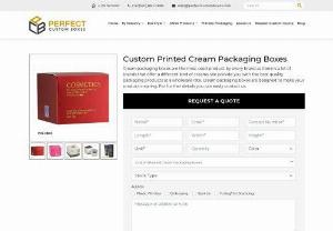 Facts to Become Successful With Cream Boxes - You will win the hearts of influence and customers through these best-designed Cream Boxes. These boxes have a great impact on the mind of the customers. So, shop these boxes now from us.
