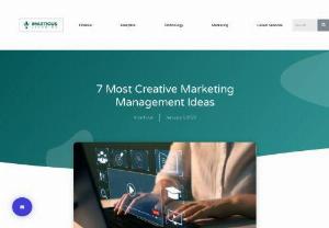 7 Most Creative Marketing Management Ideas - As a result of all its upsides, marketing managers are in demand nowadays. So, having an MBA at the right moment can guarantee that you have great chances of a career in marketing management because most employers seek to expand and enhance their firms.