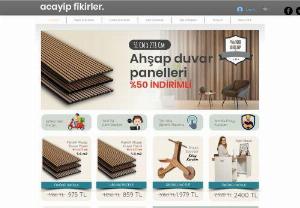 Acayip Fikirler - Artistic furniture accessories from nature. Products made from 100% natural 100% healthy wood