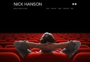 Nick Hanson - Nick Hanson is an award-winning researcher, writer, educator, and speaker.