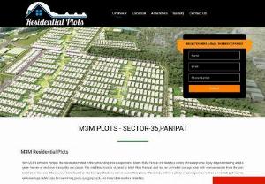 M3M Plots in Sector 36 Panipat - This neighborhood is situated at M3M Plots Panipat and has an unrivalled vantage point with interconnection from the best localities in Haryana. Choose your home based on the best specifications and exclusive floor plans.
