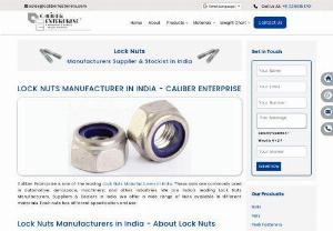 Caliber Enterprises - Caliber Enterprises is a well-known company that manufactures, supplies, and exports a wide range of Nuts, Bolts, and Fasteners. Fastening Screws, Hexagon Nuts, Lock Nuts, and other items are available from us.
