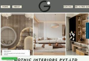 Gothic Interiors - GOTHIC INTERIORS is an Interior Designing Firm based in Lucknow.