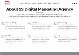 99digitalmarketingagency - 99 Digital Marketing Agency, solving marketing problems for businesses worldwide.