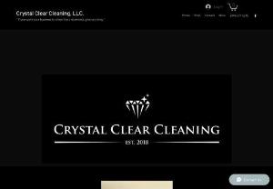 Crystal Clear Cleaning, LLC. - A complete janitorial supply company. From toilet paper to vacuums we have everything in between. We also offer janitorial services ranging from window cleaning, office cleaning, and floor maintenance.