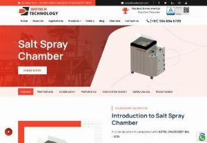 Salt spray chamber manufacturers in Bangalore | Isotech Technology - Isotech - Find best salt spray chamber manufacturers in Bangalore with Isotech Technology. It is constructed in compliance with ASTM, DIN,ISO,DEF, MIL - STD. Designed with safety and ease of operating.