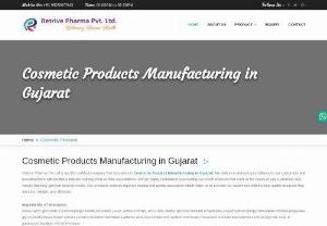 Cosmetic Product Manufacturing in Gujarat - Retrive Pharma Pvt Ltd an Ultra-Modern State of the natural Food processing Manufacturing Plant Located at Most Convenient Business Place Sarkhej at Ahmedabad In Gujarat.
Retrive Pharma is the best Cosmetic Product Manufacturing in Gujarat. Our Ingredients of Shampoo are Aqua, capryl glucoside, cocamidopropyl betain, Disodium Lauryl sulfosuccinate, PEG-400, Methyl glucose dioleate, Propanediol polyacrylaminopropyl trimonium chloride, propylene glycol, seed extract, etc.
Contact us: +91...