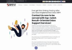 odoo support | odoo technical functional support - Are you Looking for odoo technical or functional support ? serpentcs are here to help you in odoo support services - odoo erp support 

SerpentCS expertise in services for Odoo which includes Support,Development,Training, Migration, Integration, Implementation packages at affordable prices.