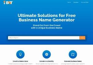 Free Business Name Generator - Business name Trends - Our free business name generator tool can easily generate impactful & endless unique business name options for your business.