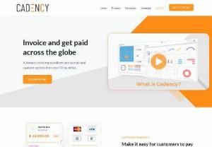 Automated Global Invoicing Software | Cadency - Cadency is the automated invoicing payment software that can be easily integrated into your existing accounting or payment softwares.
