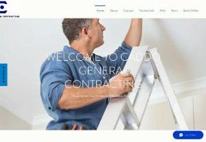 Caddo Ceneral Contracting - We are Houston, Galveston, and surround areas General Contracting Company for any home services. From anything to handyman services to complete HVAC, Electrical, or plumbing work we've got you covered. Not job is to big, or too small