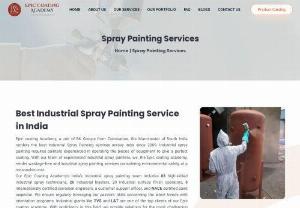 Best Industrial Spray Painting Services in India | Epic Coating - We have a team of skilled and certified professionals who are experts in industrial spray painting in India to offer high-quality painting at an affordable price.